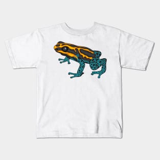 Poison dart frog cartoon illustration Kids T-Shirt